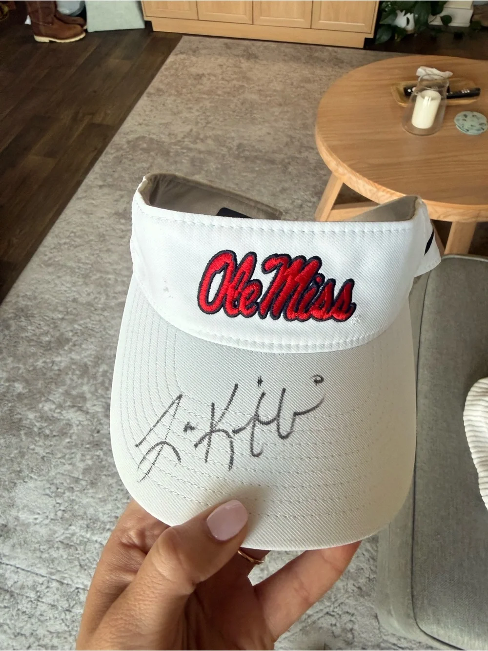 ole miss signed by